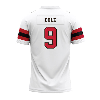Georgia - NCAA Football : Chris Cole - White Premium Football Jersey-1