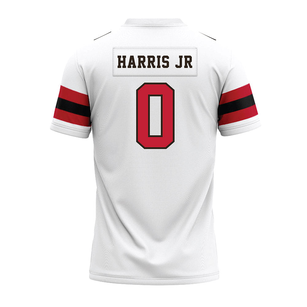 Georgia - NCAA Football : Gabe Harris Jr. - White Premium Football Jersey-1