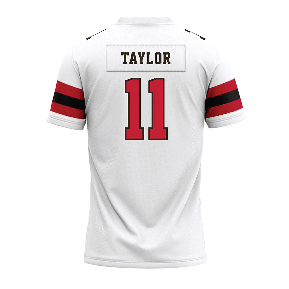 Georgia - NCAA Football : Talyn Taylor - White Premium Football Jersey-1