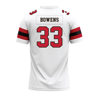 Georgia - NCAA Football : Chauncey Bowens - White Premium Football Jersey-1