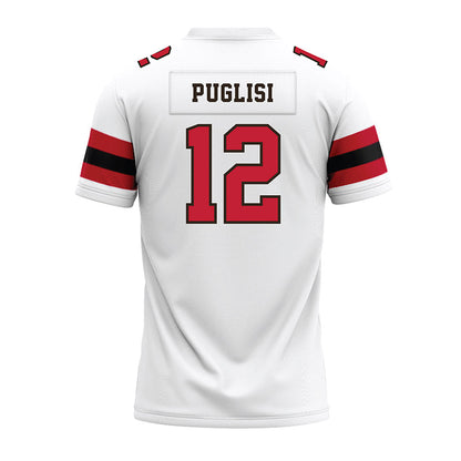 Georgia - NCAA Football : Ryan Puglisi - White Premium Football Jersey-1