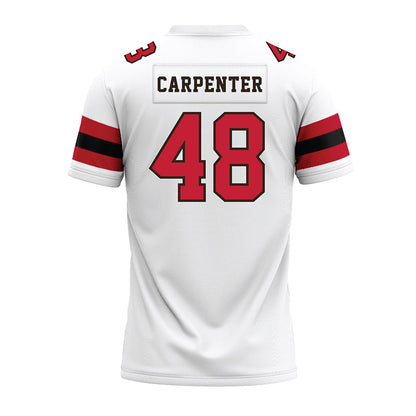 Georgia - NCAA Football : Duncan Carpenter - White Premium Football Jersey-1