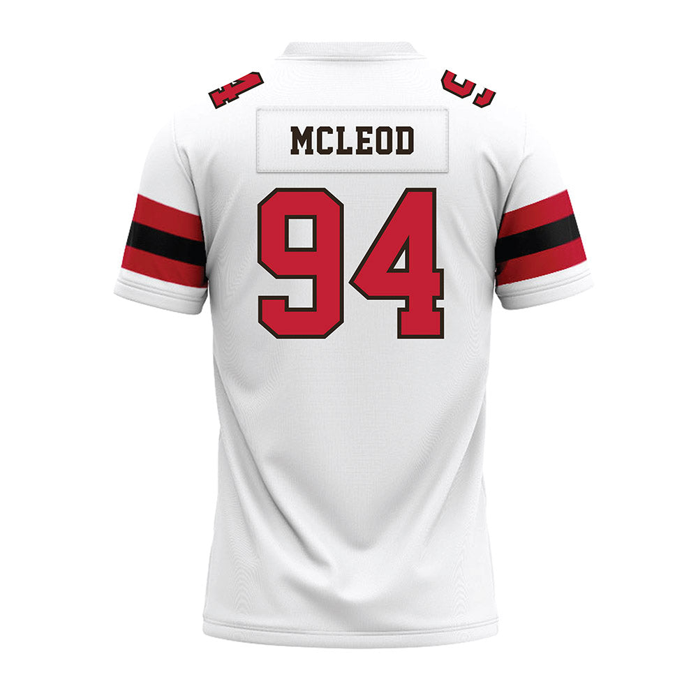 Georgia - NCAA Football : Xzavier McLeod - White Premium Football Jersey-1