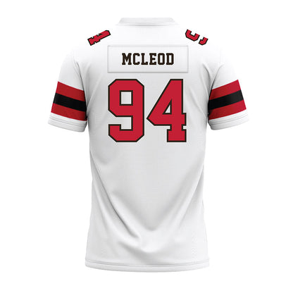 Georgia - NCAA Football : Xzavier McLeod - White Premium Football Jersey-1
