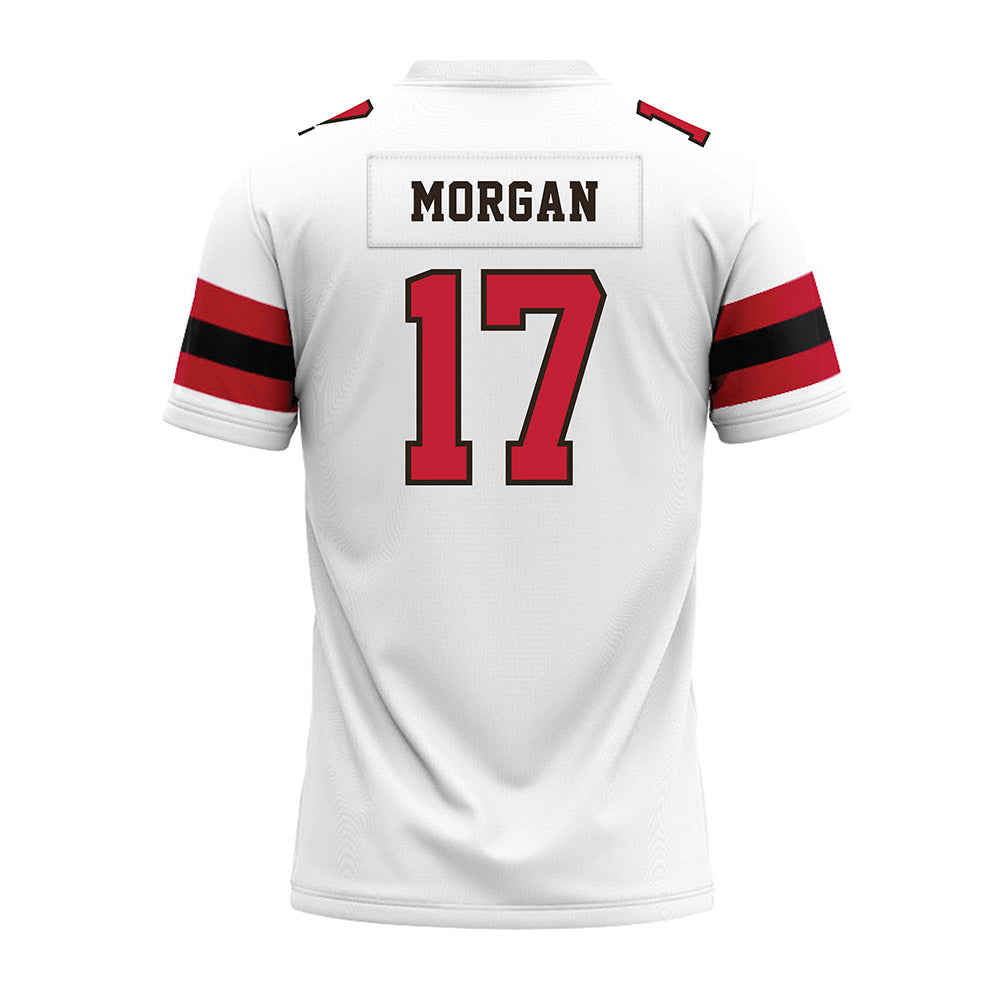 Georgia - NCAA Football : Jaylan Morgan - White Premium Football Jersey-1
