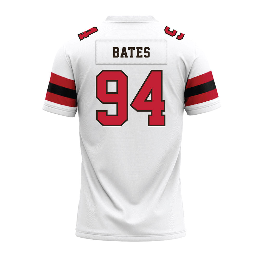 Georgia - NCAA Football : Henry Bates - White Premium Football Jersey-1