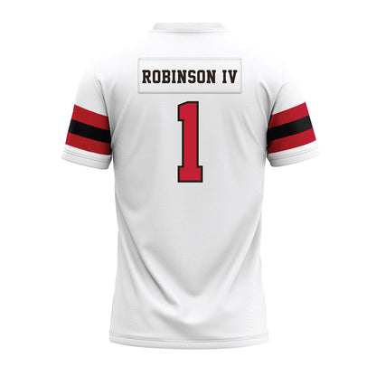 Georgia - NCAA Football : Ellis Robinson IV - White Premium Football Jersey-1