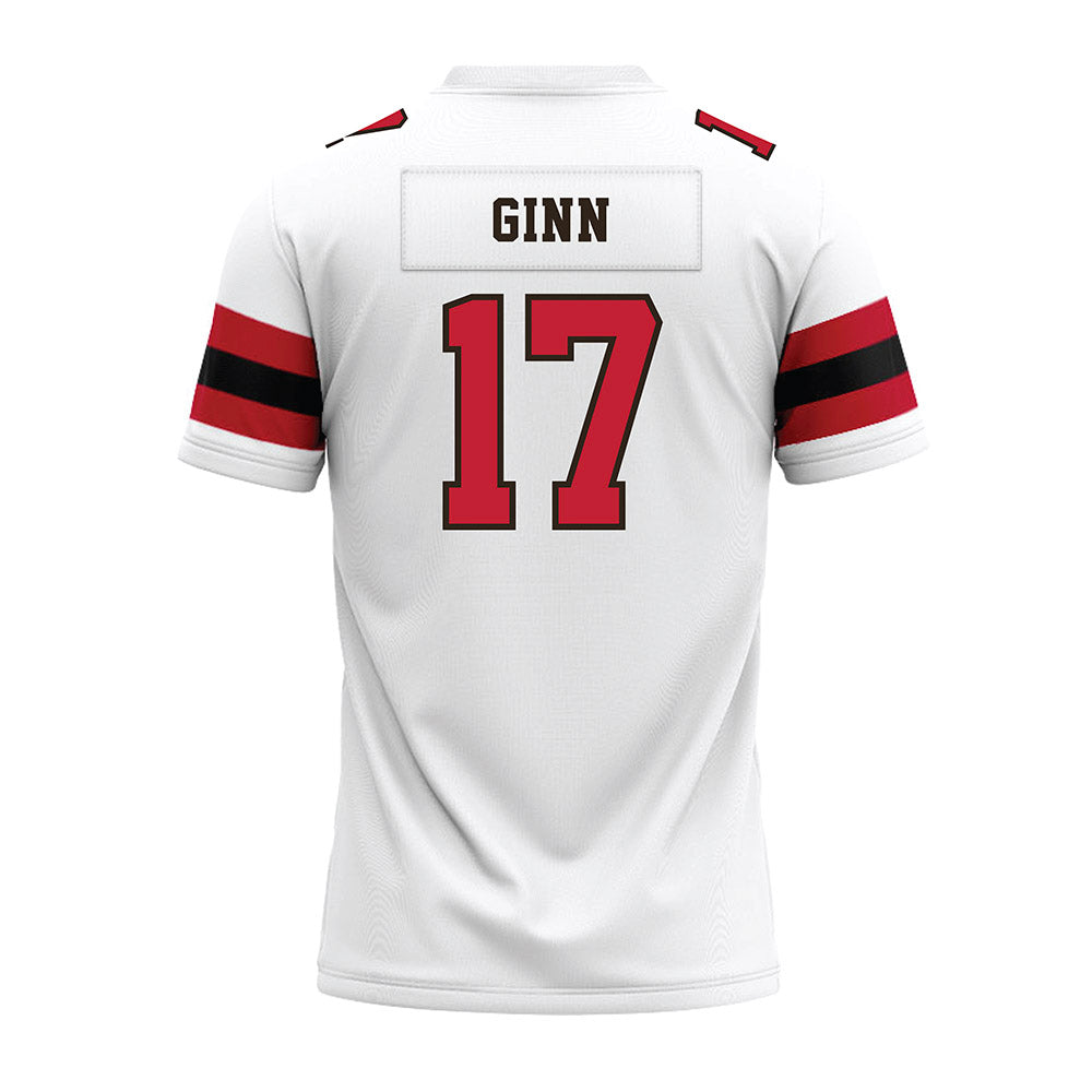 Georgia - NCAA Football : Colter Ginn - White Premium Football Jersey-1