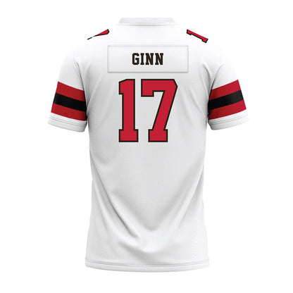 Georgia - NCAA Football : Colter Ginn - White Premium Football Jersey-1