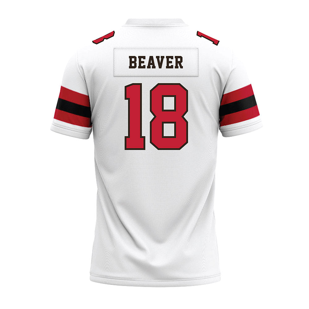 Georgia - NCAA Football : Bryson Beaver - White Premium Football Jersey-1