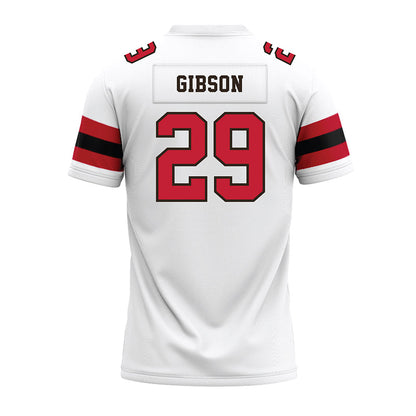 Georgia - NCAA Football : Isaiah Gibson - White Premium Football Jersey-1