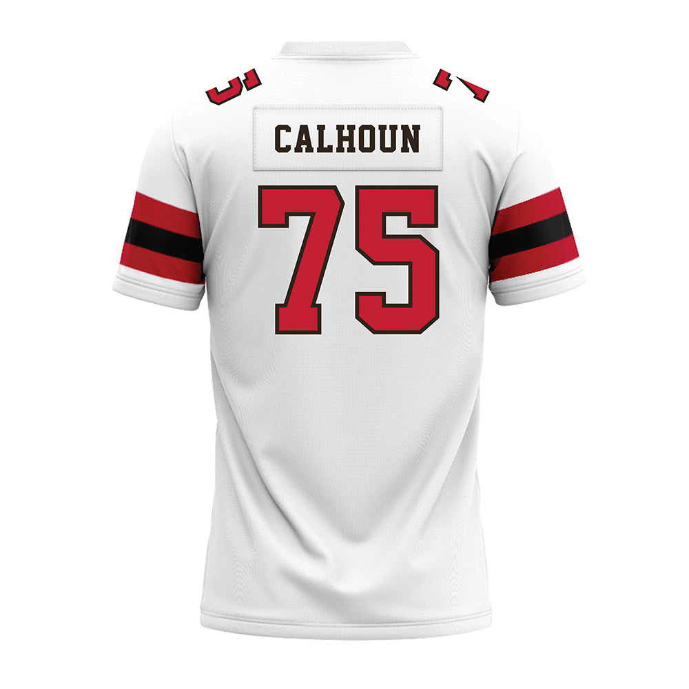 Georgia - NCAA Football : Daniel Calhoun - White Premium Football Jersey-1