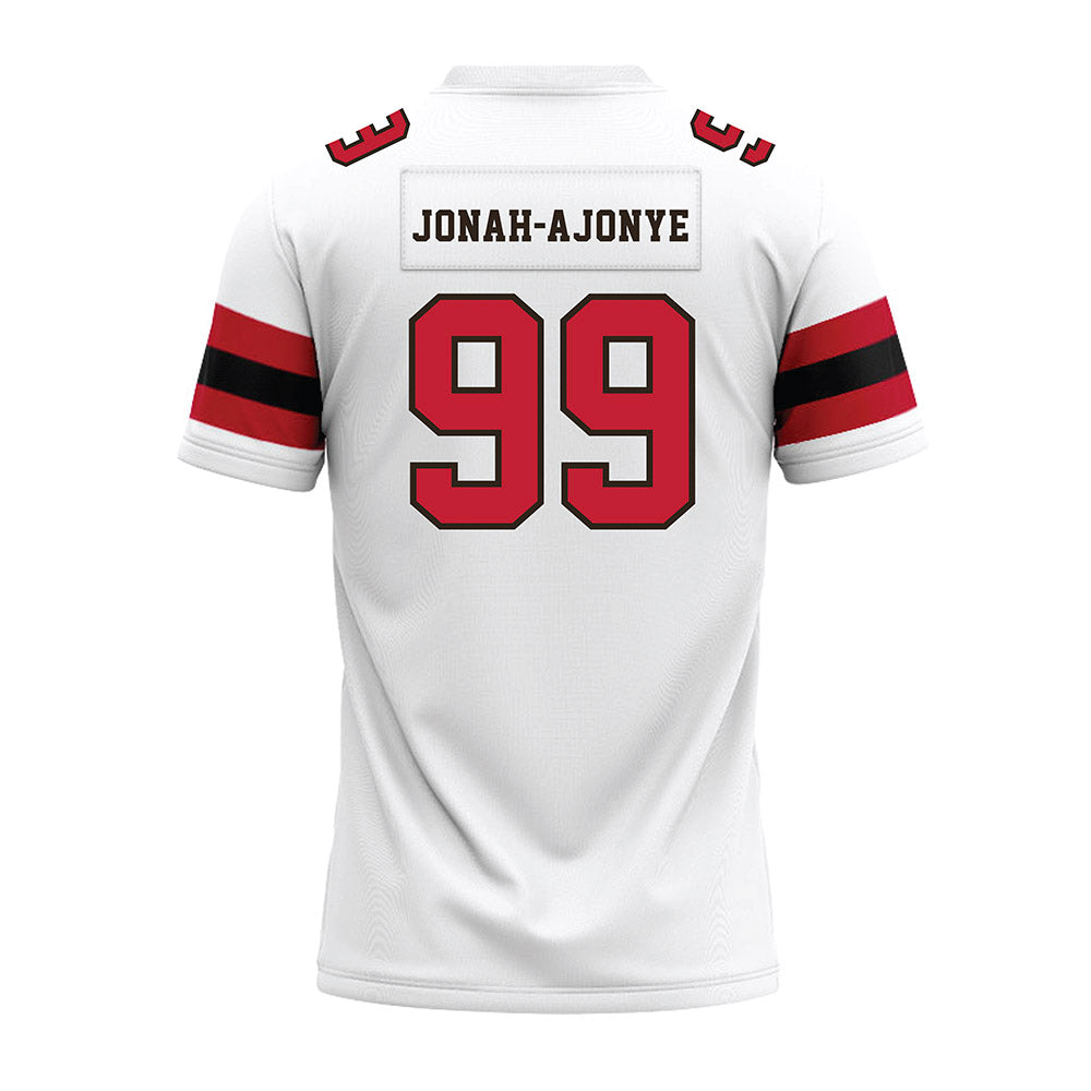Georgia - NCAA Football : Joseph Jonah-Ajonye - White Premium Football Jersey-1