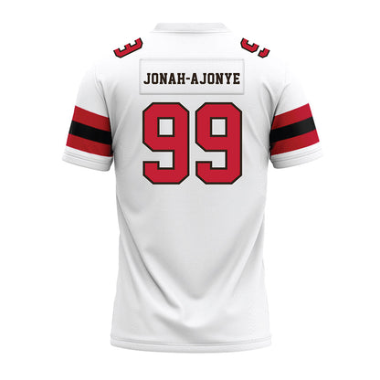 Georgia - NCAA Football : Joseph Jonah-Ajonye - White Premium Football Jersey-1