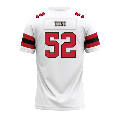 Georgia - NCAA Football : Michael Uini - White Premium Football Jersey-1