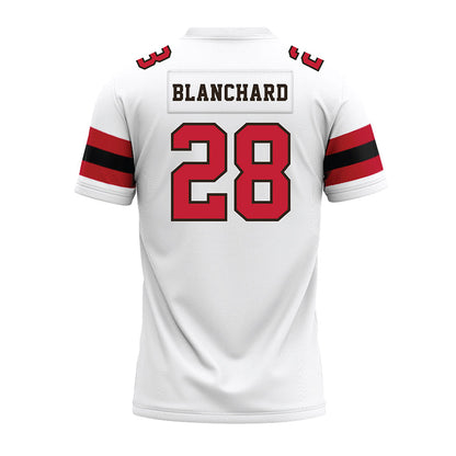 Georgia - NCAA Football : Walter Blanchard - White Premium Football Jersey-1