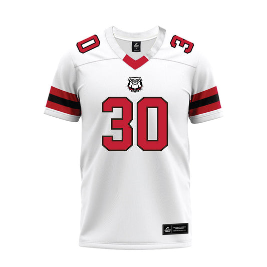 Georgia - NCAA Football : Terrell Foster - White Premium Football Jersey-0