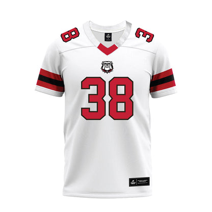Georgia - NCAA Football : AJ Lonon - White Premium Football Jersey-0