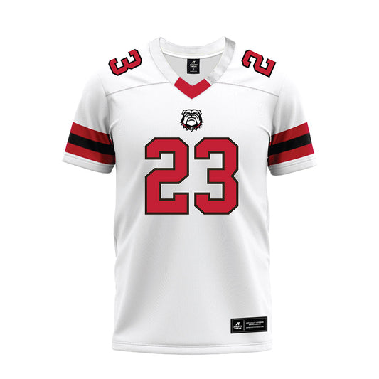Georgia - NCAA Football : Tyriq Green - White Premium Football Jersey-0