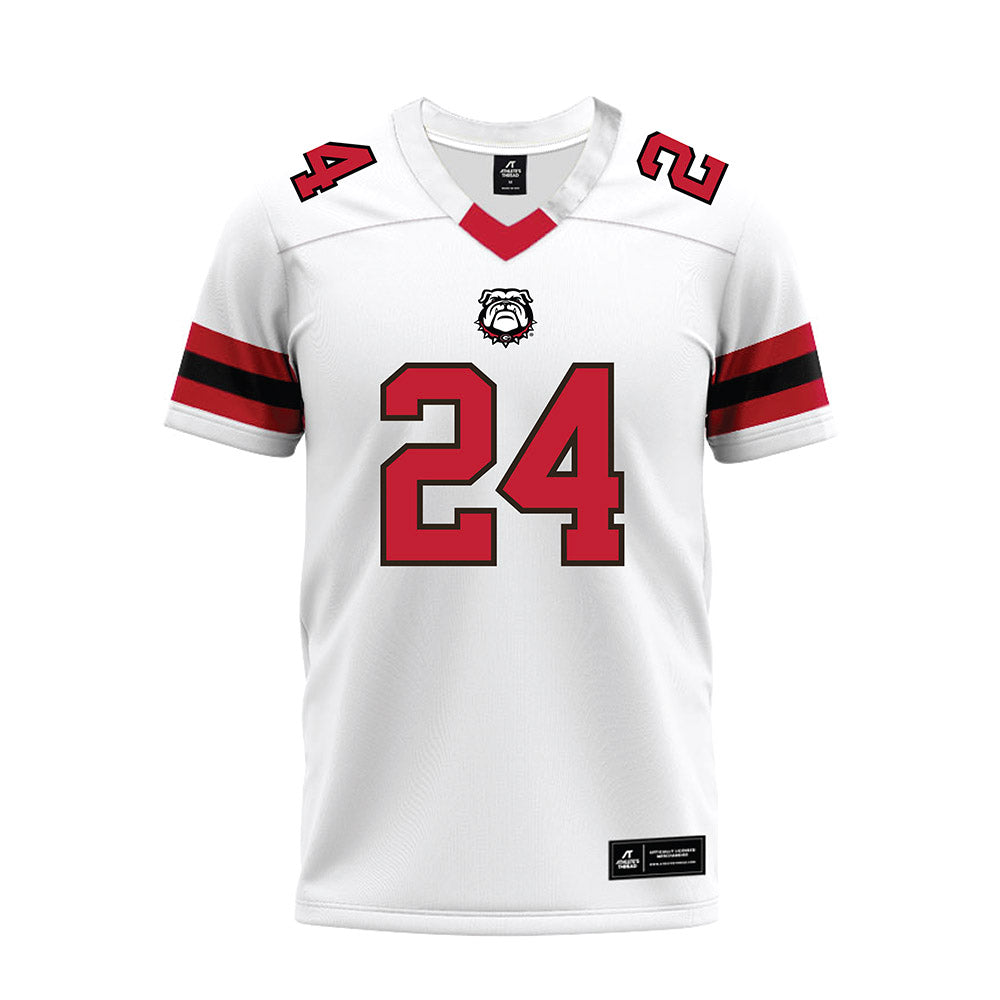 Georgia - NCAA Football : Bo Walker - White Premium Football Jersey-0