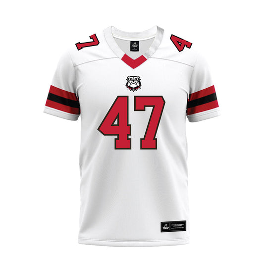 Georgia - NCAA Football : Will Taylor - White Premium Football Jersey-0