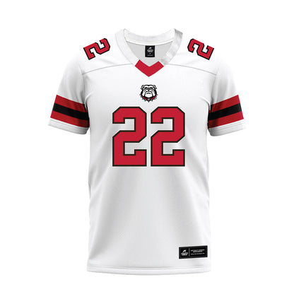 Georgia - NCAA Football : Todd Robinson - White Premium Football Jersey-0