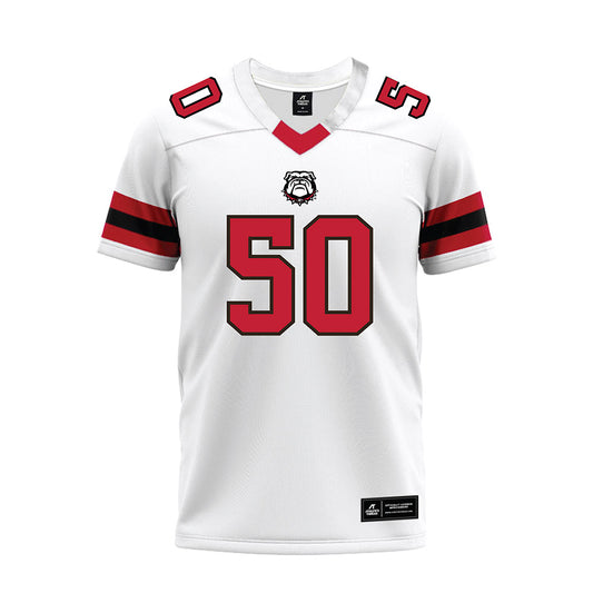 Georgia - NCAA Football : Cortez Smith - White Premium Football Jersey-0