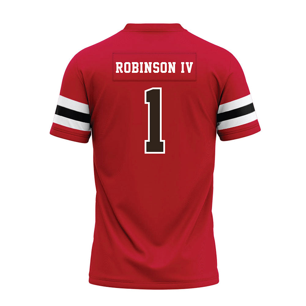 Georgia - NCAA Football : Ellis Robinson IV - Red Premium Football Jersey-1