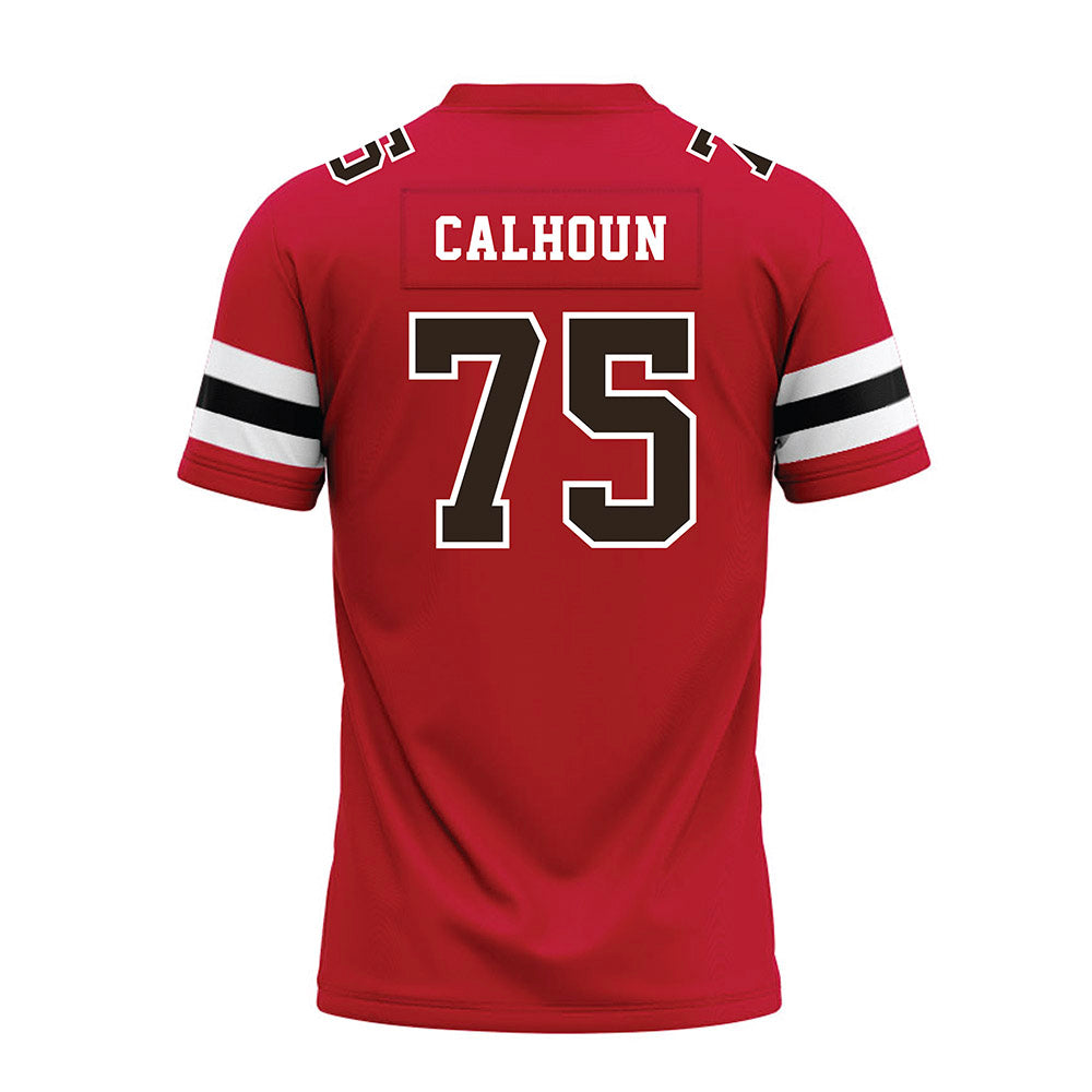Georgia - NCAA Football : Daniel Calhoun - Red Premium Football Jersey-1