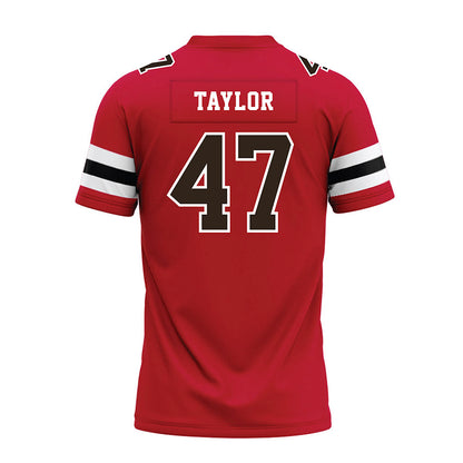 Georgia - NCAA Football : Will Taylor - Red Premium Football Jersey-1