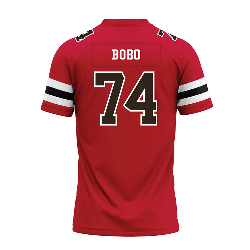 Georgia - NCAA Football : Drew Bobo - Red Premium Football Jersey-1