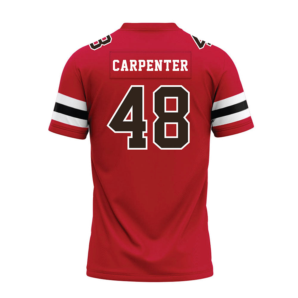 Georgia - NCAA Football : Duncan Carpenter - Red Premium Football Jersey-1