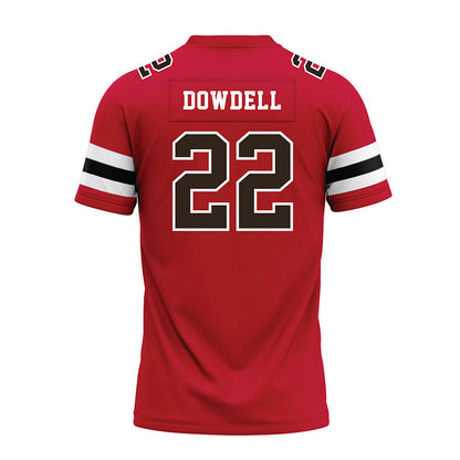 Georgia - NCAA Football : Dante Dowdell - Red Premium Football Jersey-1