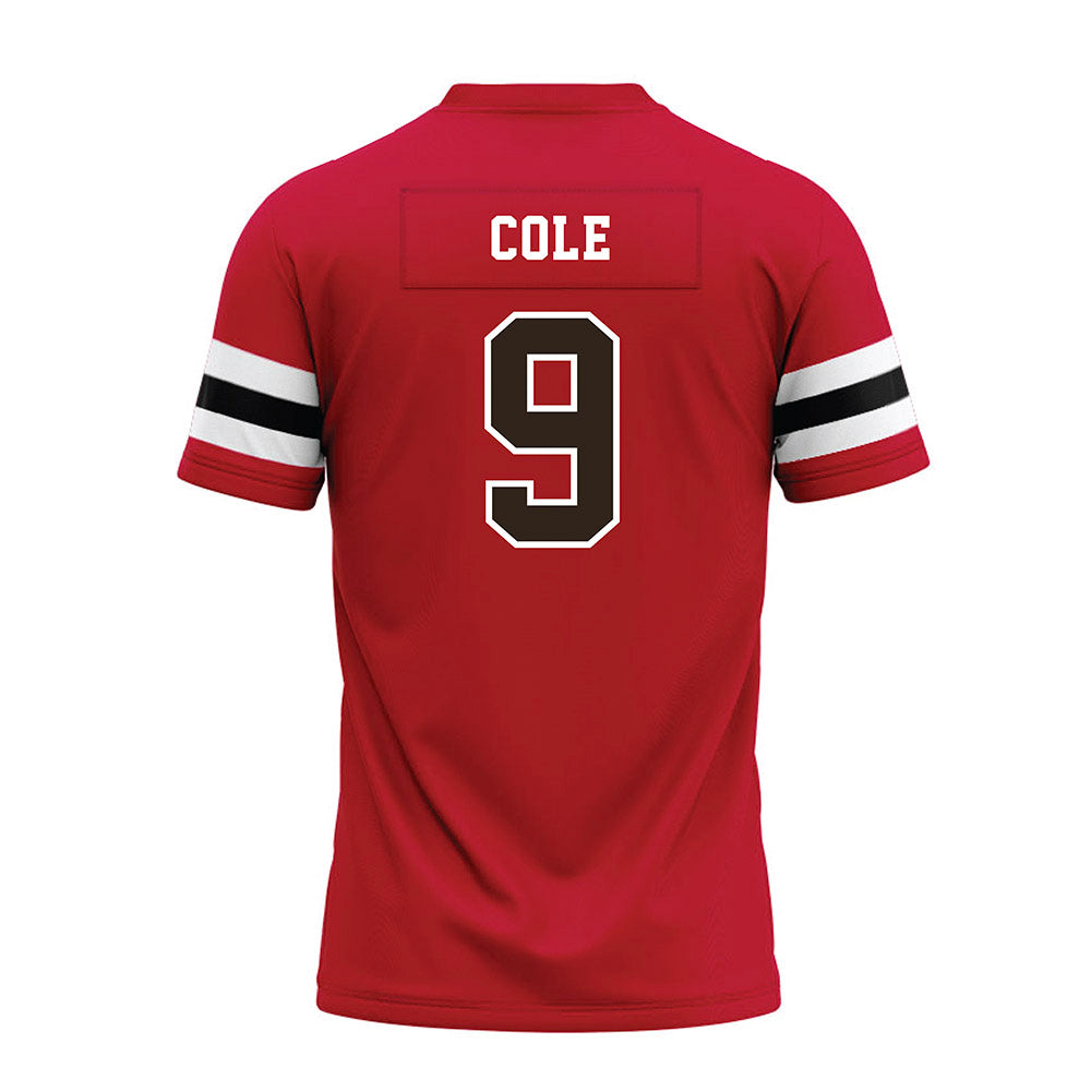 Georgia - NCAA Football : Chris Cole - Red Premium Football Jersey-1