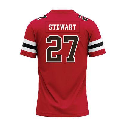 Georgia - NCAA Football : Blake Stewart - Red Premium Football Jersey-1