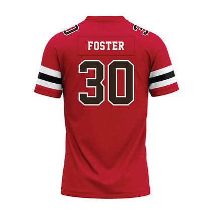Georgia - NCAA Football : Terrell Foster - Red Premium Football Jersey-1