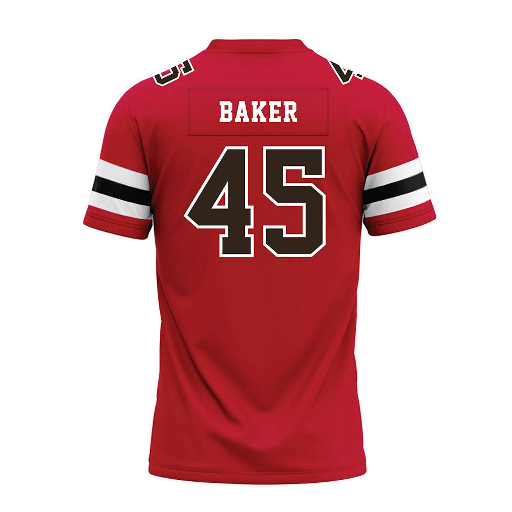 Georgia - NCAA Football : Chaz-Anthony Baker - Red Premium Football Jersey-1