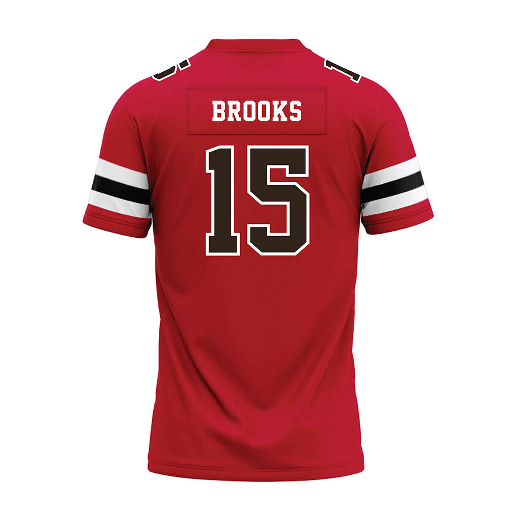 Georgia - NCAA Football : Khamari Brooks - Red Premium Football Jersey-1