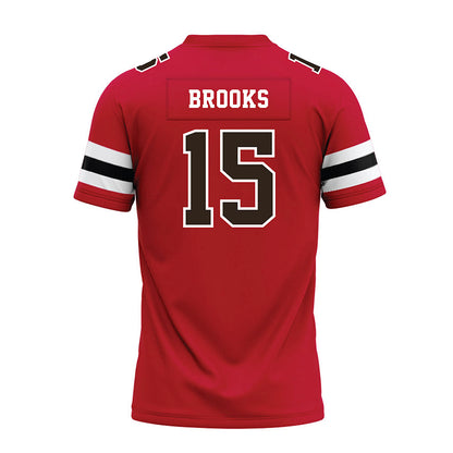 Georgia - NCAA Football : Khamari Brooks - Red Premium Football Jersey-1