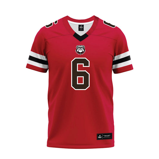 Georgia - NCAA Football : Isiah Canion - Red Premium Football Jersey-0