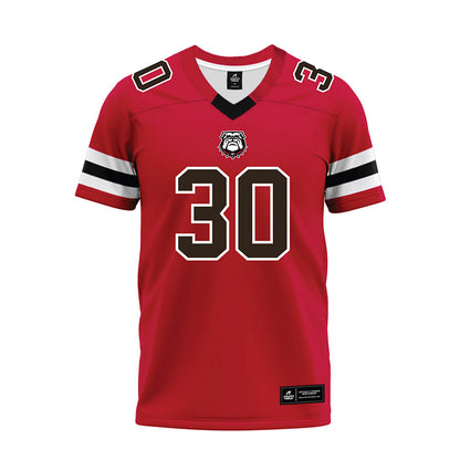 Georgia - NCAA Football : Terrell Foster - Red Premium Football Jersey-0