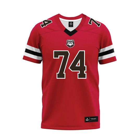 Georgia - NCAA Football : Drew Bobo - Red Premium Football Jersey-0
