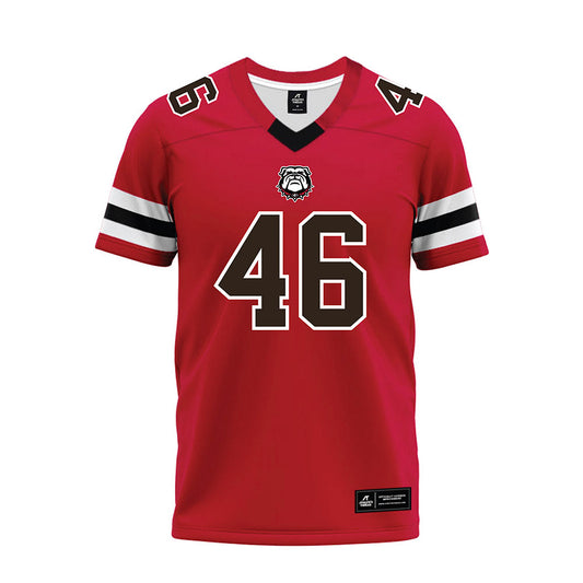 Georgia - NCAA Football : Danny Curran - Red Premium Football Jersey-0