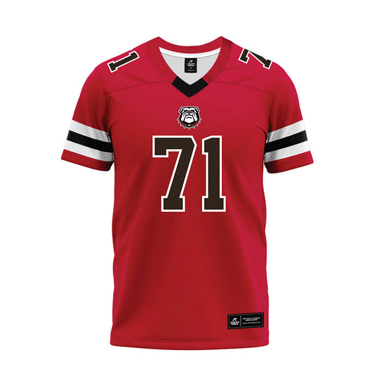 Georgia - NCAA Football : Earnest Greene Lll - Red Premium Football Jersey-0
