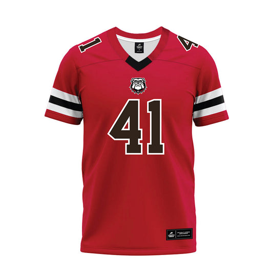 Georgia - NCAA Football : Carter Luckie - Red Premium Football Jersey-0
