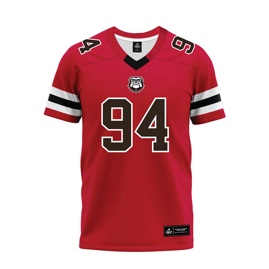 Georgia - NCAA Football : Henry Bates - Red Premium Football Jersey-0