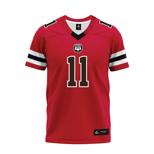 Georgia - NCAA Football : Talyn Taylor - Red Premium Football Jersey-0