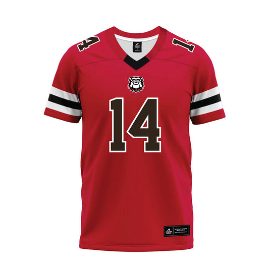 Georgia - NCAA Football : Gunner Stockton - Red Premium Football Jersey-0