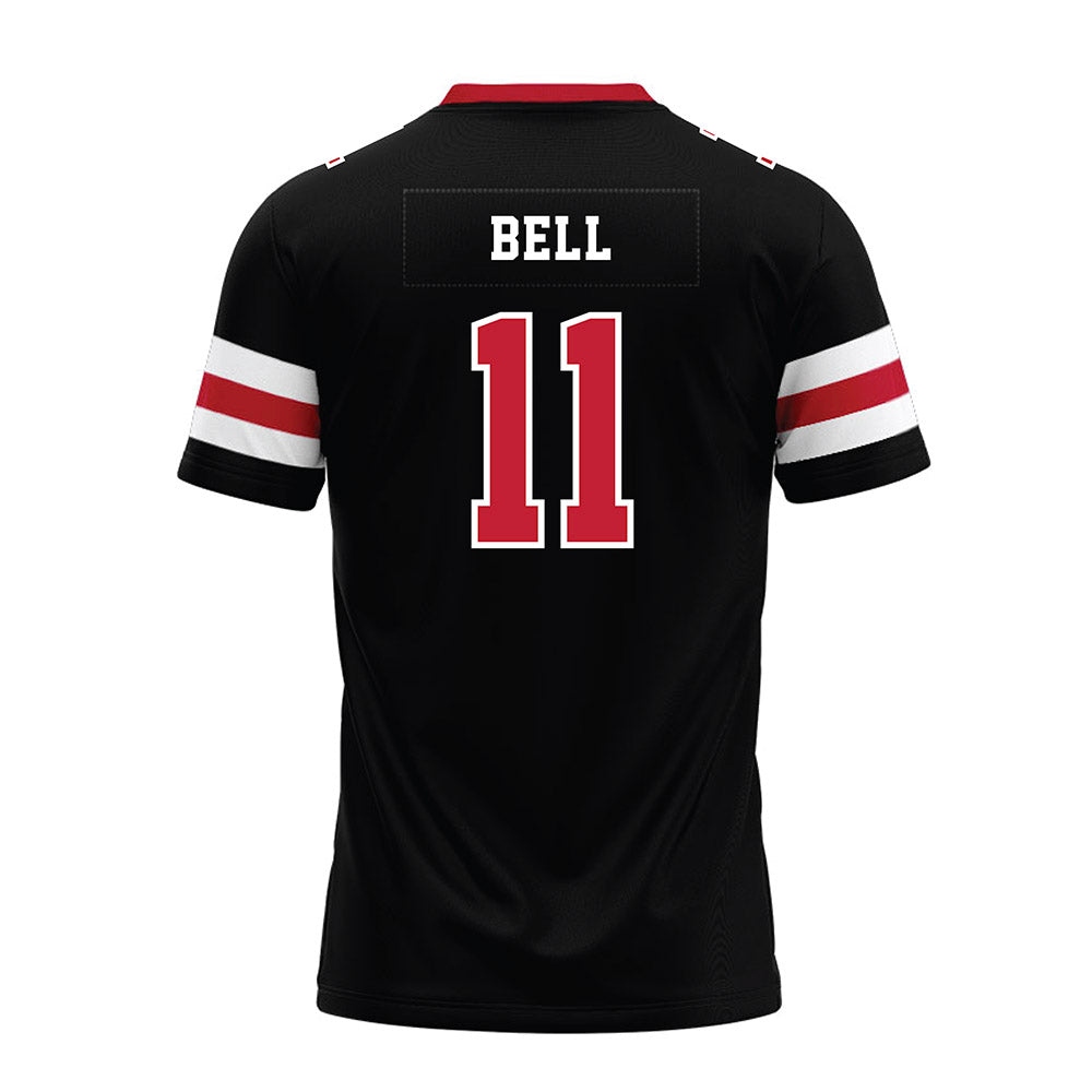 Georgia - NCAA Football : Jeremy Bell - Black Premium Football Jersey-1