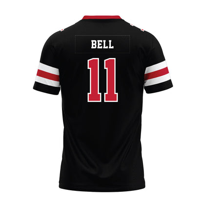Georgia - NCAA Football : Jeremy Bell - Black Premium Football Jersey-1